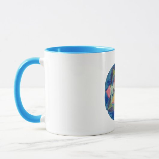 Blue Mandala Combo Tasse (Links)