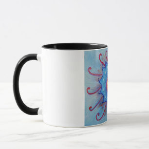 Blue Mandala Combo Tasse