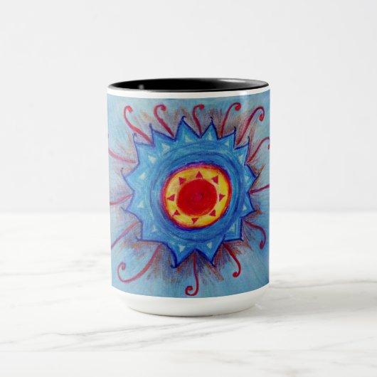 Blue Mandala Combo Tasse (Zentrum)