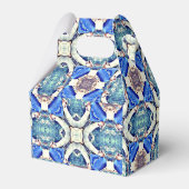 Blue Mandala Herz Thunder_Cove Geschenkschachtel (Rückseite)