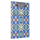 Blue Mandala Herz Thunder_Cove Klemmbrett (Rechts)