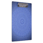 Blue Mandala Klemmbrett (Rechts)