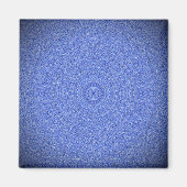Blue Mandala Magnet (Vorne)