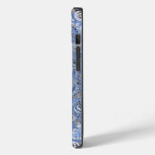 Blue Mandala mit Strandleben Case-Mate iPhone Hülle (Rückseite / Links)