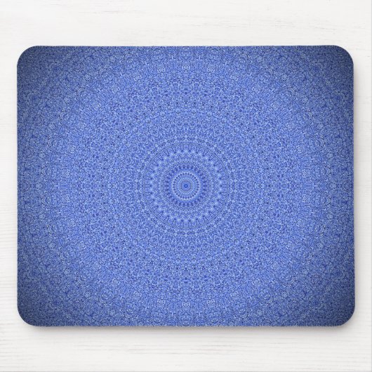 Blue Mandala Mousepad (Vorne)