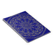 Blue Mandala Notizblock (Rechte Seite)