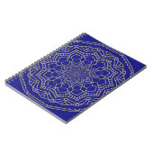 Blue Mandala Notizblock (Linke Seite)