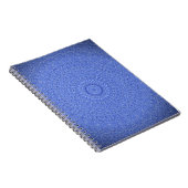 Blue Mandala Notizblock (Rechte Seite)