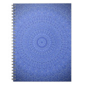 Blue Mandala Notizblock (Vorderseite)