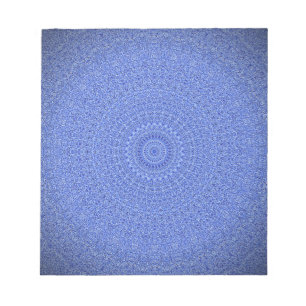 Blue Mandala Notizblock