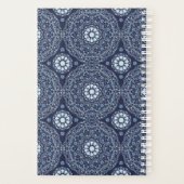 Blue Mandala Planner Planer (Rückseite)