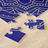 Blue Mandala Puzzle (Seite)