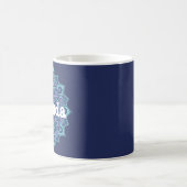Blue Mandala Tasse (Mittel)