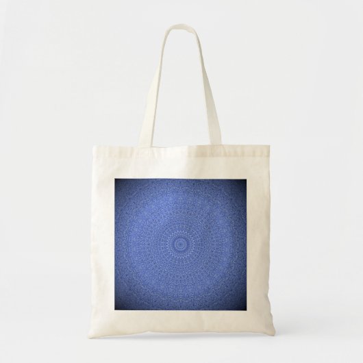 Blue Mandala Tragetasche (Vorne)