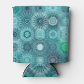 Blue Mandalas Abstract Ornate Pattern Dosenkühler (Vorderseite)
