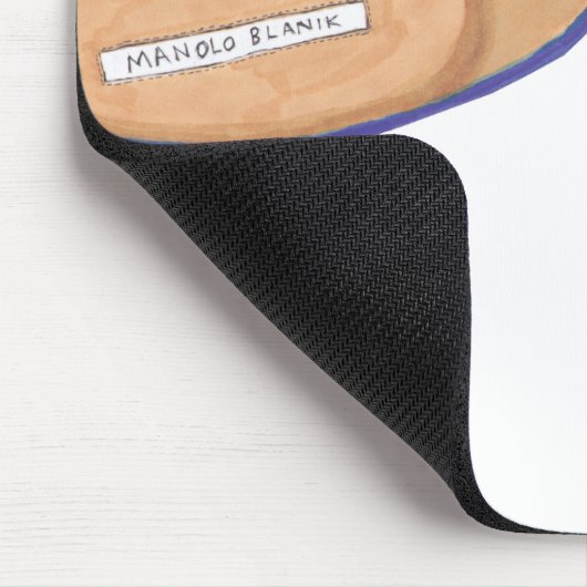 Blue Manolos Mousepad (Ecke)