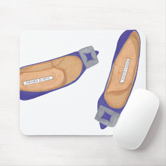 Blue Manolos Mousepad (Mit Mouse)