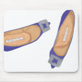 Blue Manolos Mousepad (Vorne)