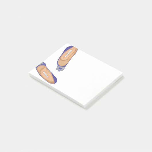 Blue Manolos Post-it Klebezettel (angewinkelt)