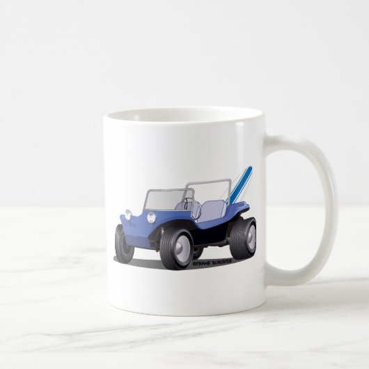 Blue Manx Kaffeetasse (Rechts)