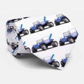 Blue Manx Krawatte (Gerollt)