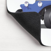 Blue Manx Mousepad (Ecke)