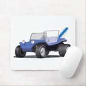 Blue Manx Mousepad (Mit Mouse)