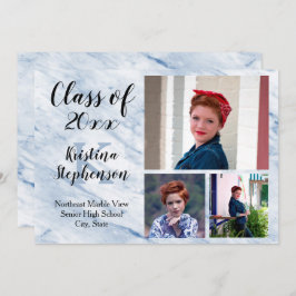 Blue Marble 3 Foto School Abschluss Ankündigung