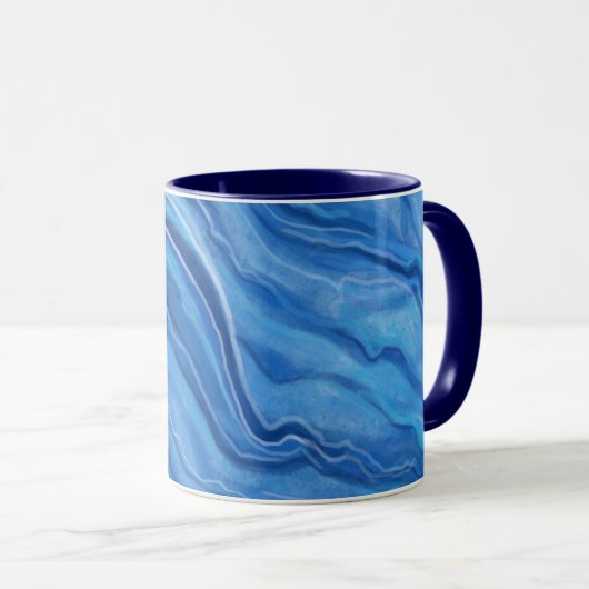 Blue Marble Coffee Tasse (VorderseiteRechts)