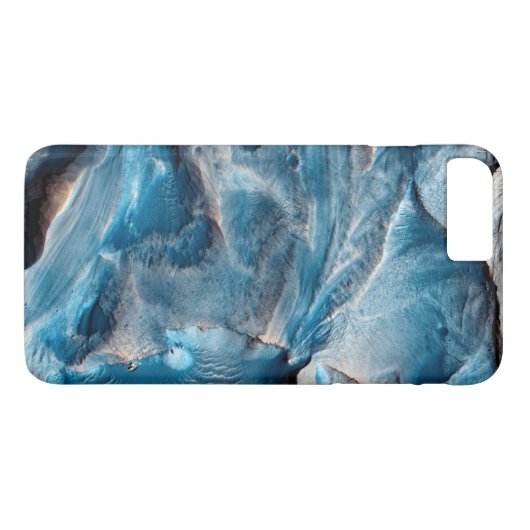 Blue Marble Design iPhone Case (Rückseite (Horizontal))