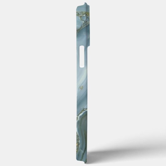Blue Marble Design iPhone Case (Rückseite / Rechts)