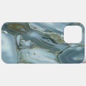 Blue Marble Design iPhone Case (Rückseite (Horizontal))