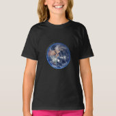Blue Marble Earth, 2014 Satellite Fotografen T-Shirt (Vorderseite)