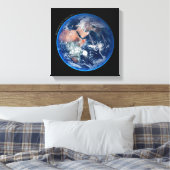 Blue Marble Earth, Satellitenbild 2014 Leinwanddruck (Insitu (Schlafzimmer))