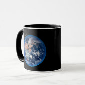 Blue Marble Earth, Satellitenbild 2014 Tasse (Vorderseite Links)