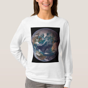Blue Marble Erde (Westliche Hemisphäre) T-Shirt