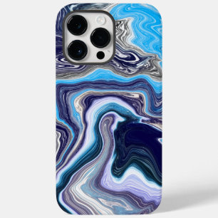 Blue Marble Fluid Art Case-Mate iPhone 14 Pro Max Hülle