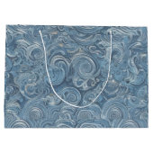 Blue Marble Geschenktasche Große Geschenktüte (Rückseite)