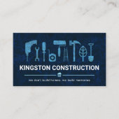 Blue Marble Handyman Tools Visitenkarte (Vorderseite)