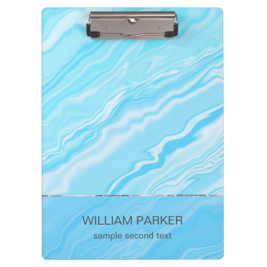 Blue Marble Klemmbrett (Vorderseite)