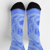 Blue Marble Slab Fun Cosy Socks Socken (Oben)