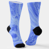 Blue Marble Slab Fun Cosy Socks Socken (Gewinkelt)