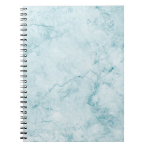 Blue Marble Spiral Notebook Notizblock