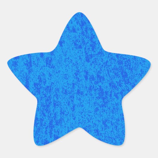 Blue Marble Star Sticker (Vorderseite)