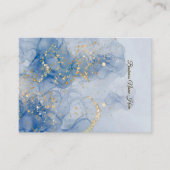 Blue Marble Store Earring Display Card Visitenkarte (Vorderseite)