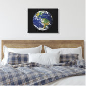 Blue Marble_Weltfrieden Leinwanddruck (Insitu (Schlafzimmer))