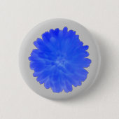 Blue Marigold Button (Vorderseite)