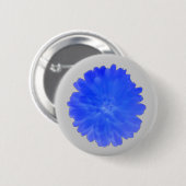 Blue Marigold Button (Vorne & Hinten)