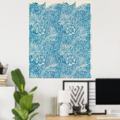 Blue Marigold Poster (Heimbüro)