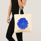 Blue Marigold Tote Bag Tragetasche (Vorderseite (Produkt))